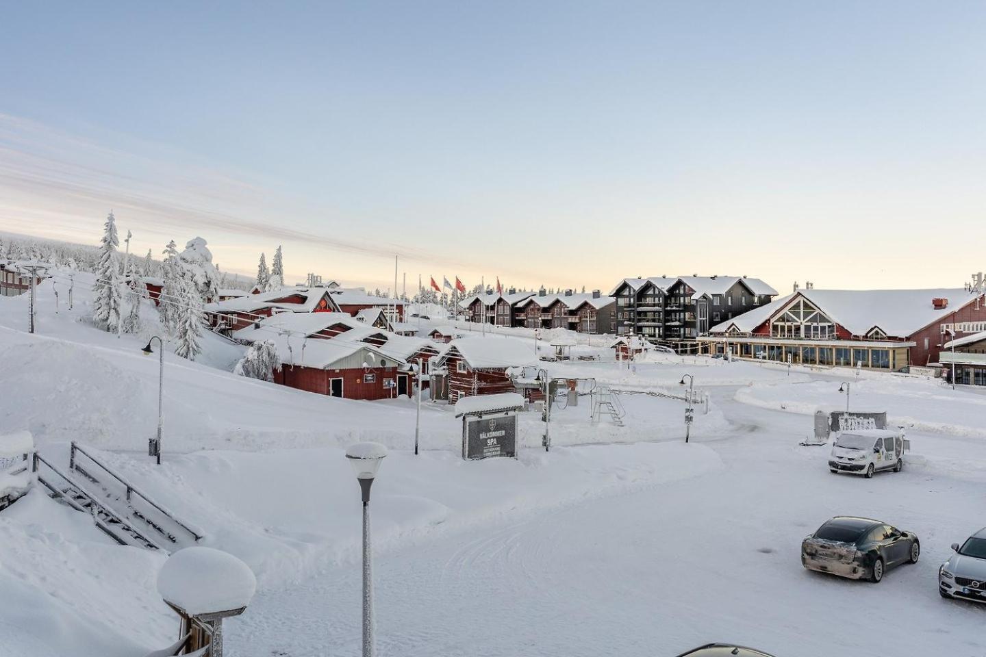 Ferienwohnung Mysig Laegenhet Mitt Pa Saelfjaellstorget Sälen Exterior foto