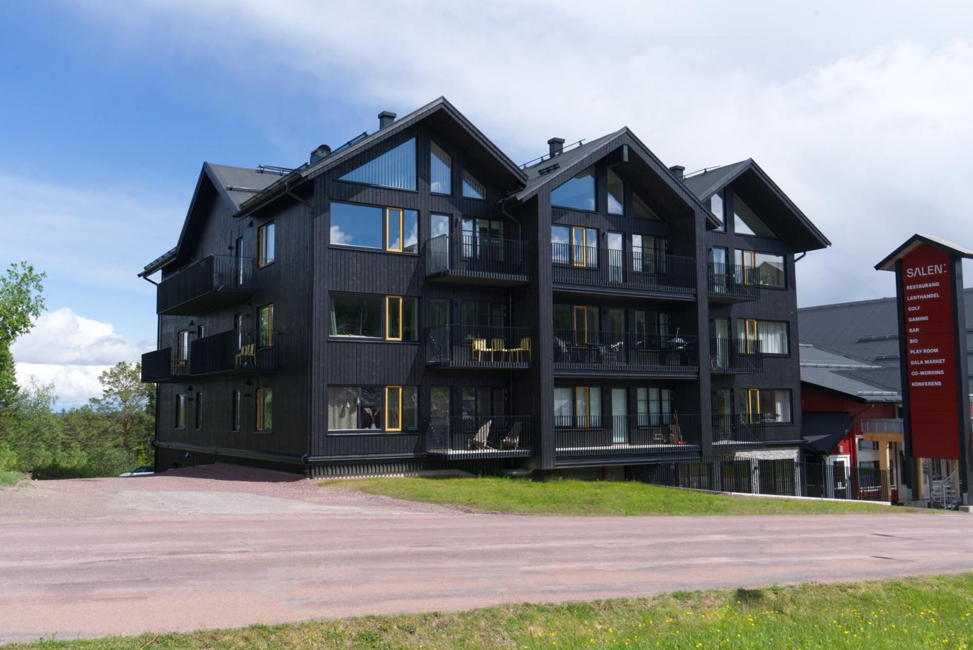 Ferienwohnung Mysig Laegenhet Mitt Pa Saelfjaellstorget Sälen Exterior foto