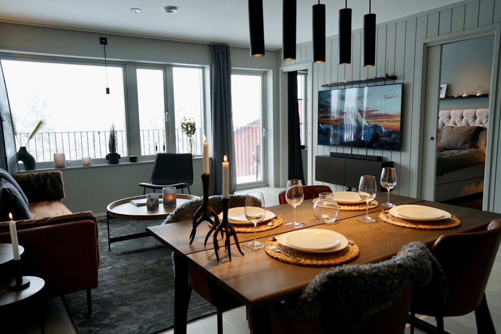 Ferienwohnung Mysig Laegenhet Mitt Pa Saelfjaellstorget Sälen Exterior foto